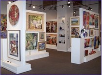 check out galleries for beautiful art finds