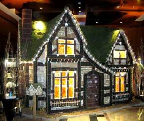 life size in lobby of ritz-carlton, north carolina