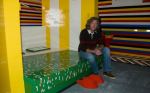 James May inside his Lego House