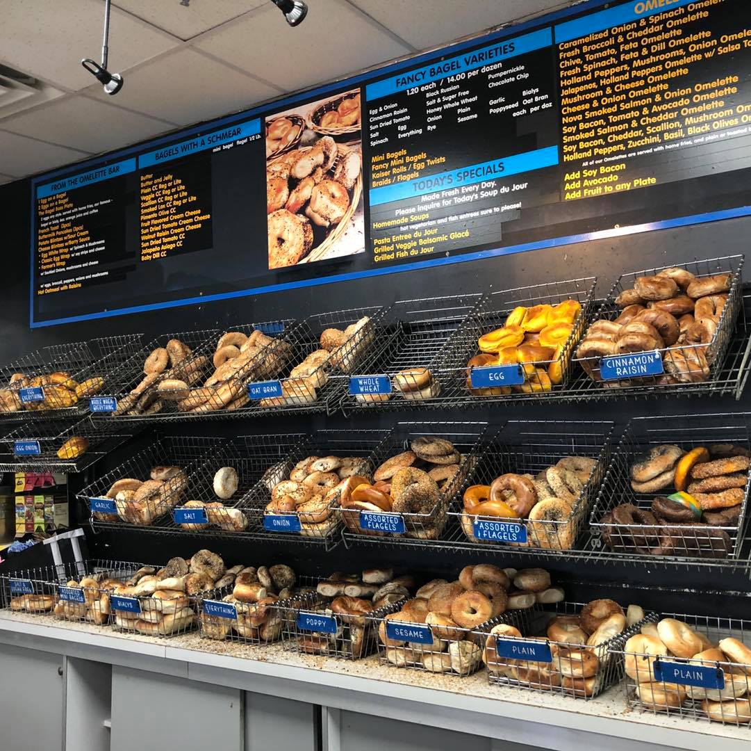 Five Best Bagel Places on Long Island