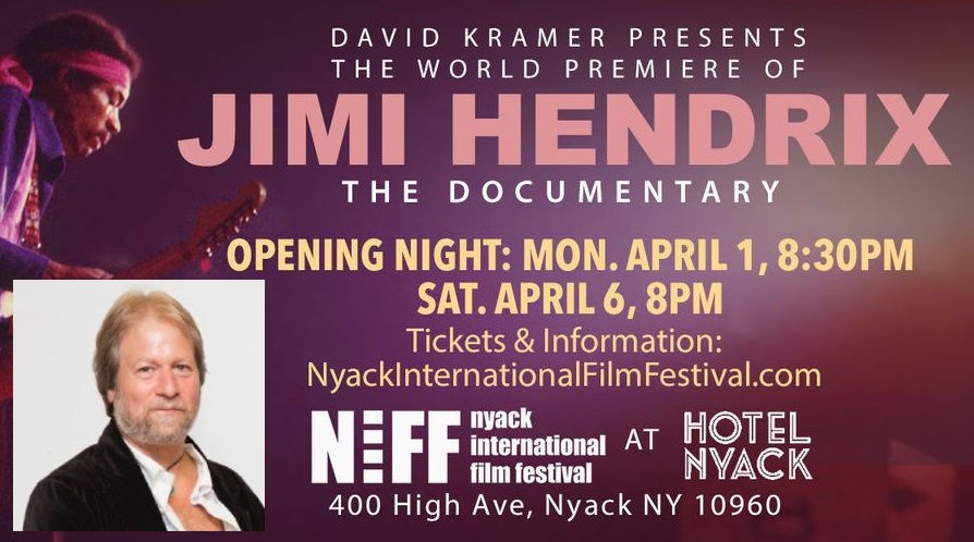 Kramer unveils Jimi Hendrix documentary